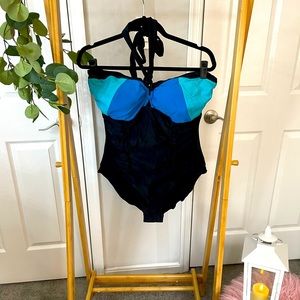 Forever 21 Plus. One piece swimsuit.